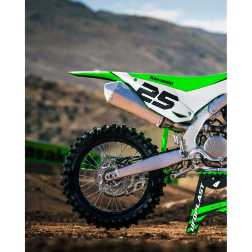 UFO BODY KIT KX250/450F WHITE/GREEN Kawasaki KX 250 2025-2026...