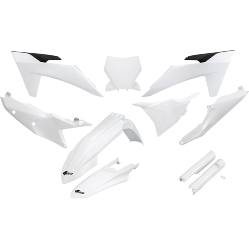 UFO BODY KIT SX/SXF WHITE KTM SX 125 2023-2024 KTM SX 250 2023-2024...