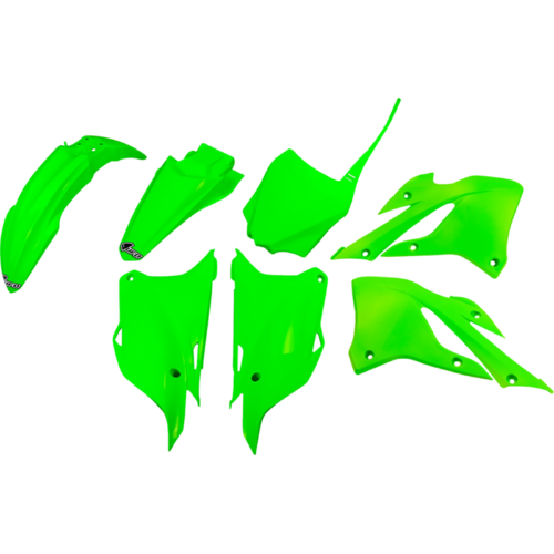 UFO BODY KIT KX85 NEON GREEN Kawasaki KX 112 2022-2025 KX 85 2022-2025...